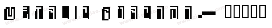 Metalic Avacodo字体转换